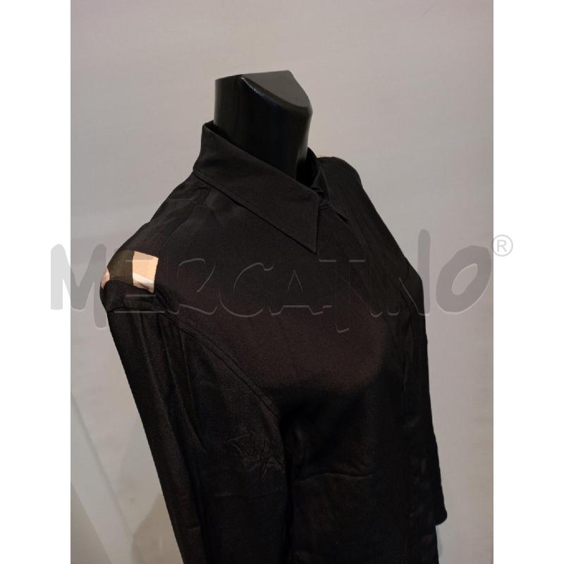 CAMICIA DONNA KKRIZIA NERA CON TIGRE SETA  | Mercatino dell'Usato Moncalieri bengasi 3