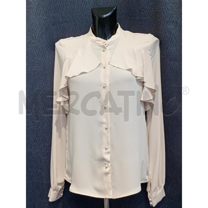 CAMICIA DONNA MASSIMO REBECCHI BEIGE CON VOILANT | Mercatino dell'Usato Moncalieri bengasi 1