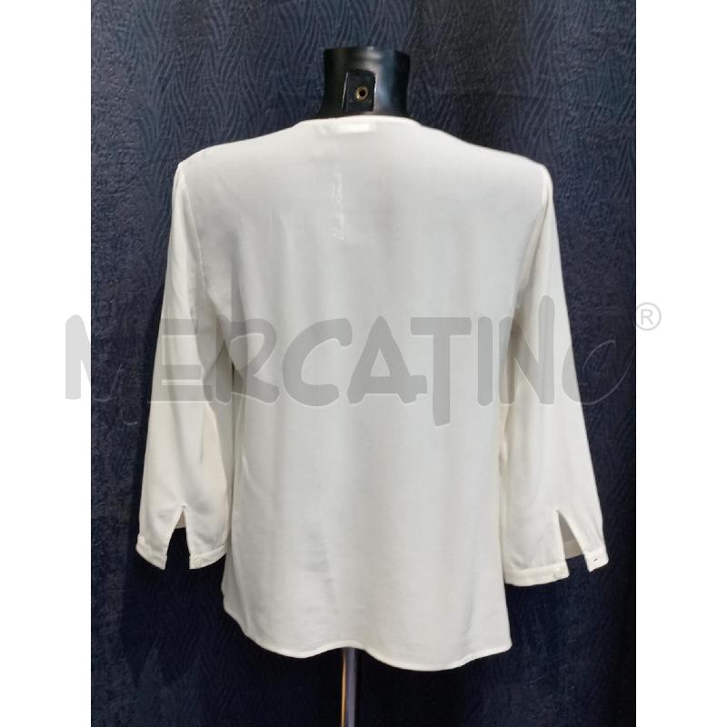 CAMICIA DONNA MAX & CO BIANCA CON LACCETTO COLLO | Mercatino dell'Usato Moncalieri bengasi 2