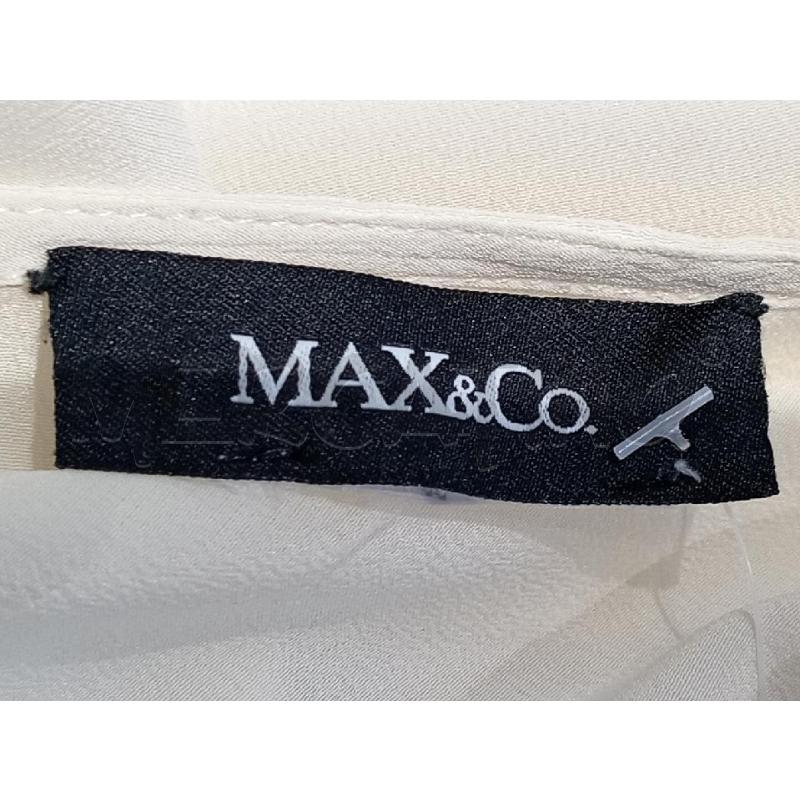 CAMICIA DONNA MAX & CO BIANCA CON LACCETTO COLLO | Mercatino dell'Usato Moncalieri bengasi 5
