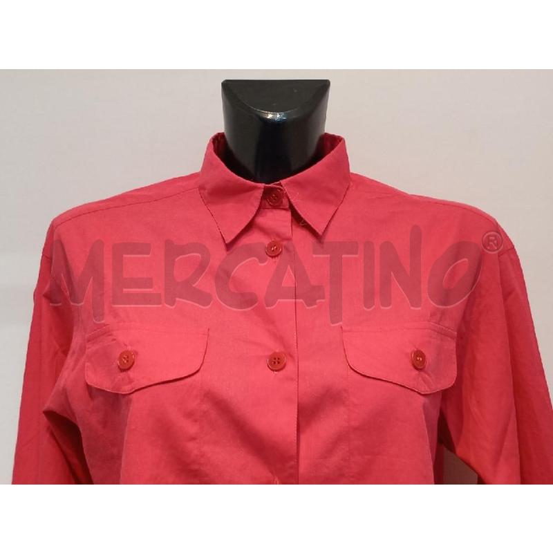 CAMICIA DONNA MAX & CO ROSSA CON TASCHINI DAVANTI | Mercatino dell'Usato Moncalieri bengasi 3