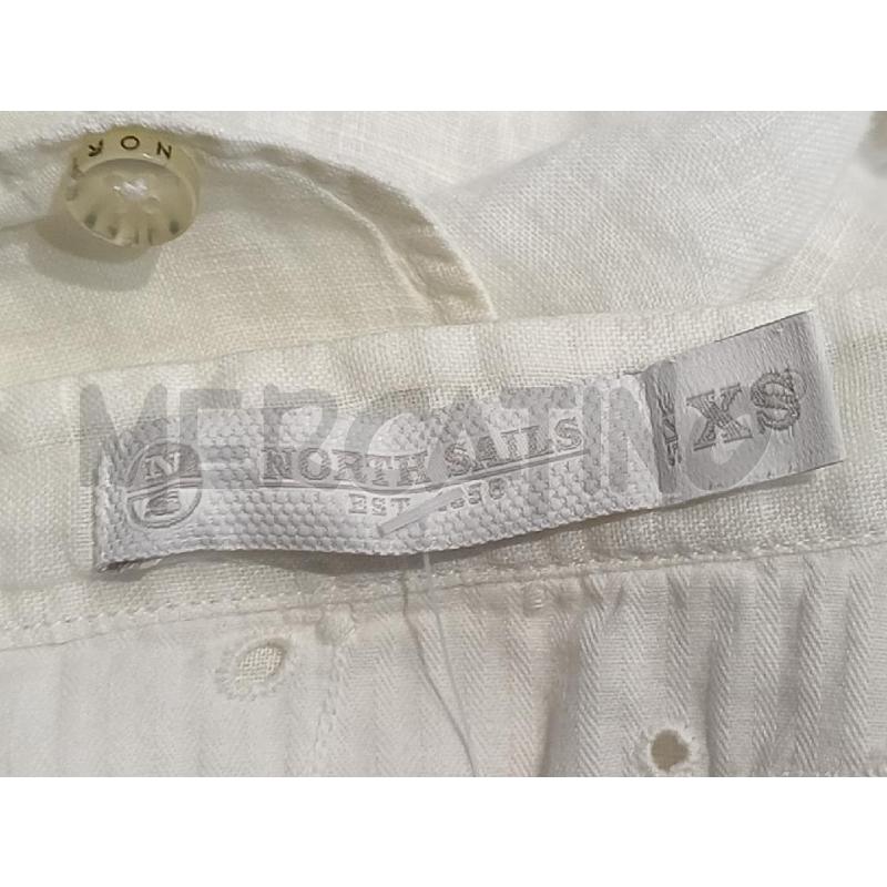 CAMICIA DONNA NORTH SAIL LINO BIANCA | Mercatino dell'Usato Moncalieri bengasi 5