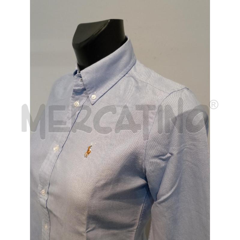 CAMICIA DONNA RALPH LAUREN AZZURRA | Mercatino dell'Usato Moncalieri bengasi 4