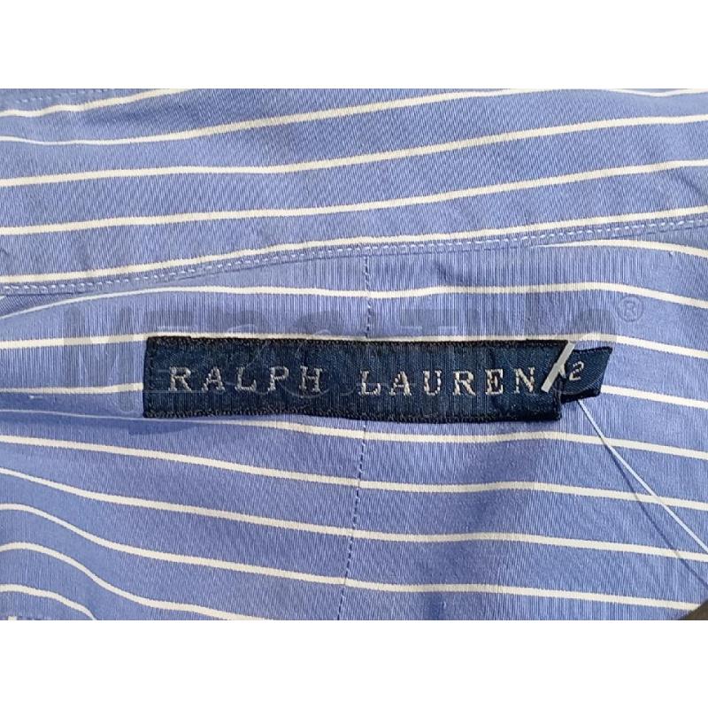CAMICIA DONNA RALPH LAUREN BIANCO RIGHE AZZURRE | Mercatino dell'Usato Moncalieri bengasi 5
