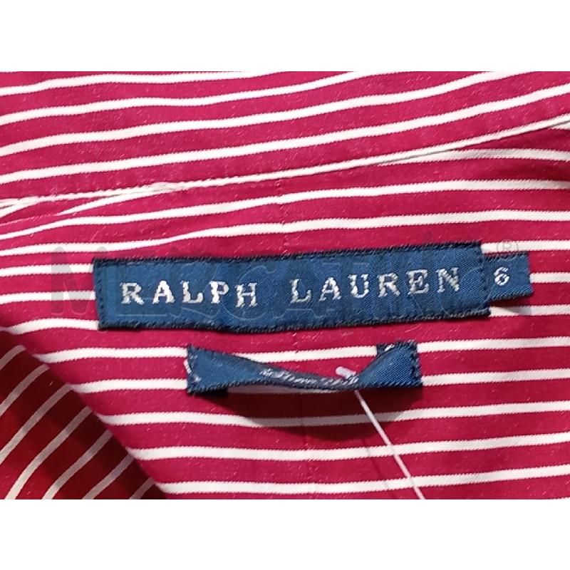 CAMICIA DONNA RALPH LAUREN ROSSA RIGHE BIANCHE | Mercatino dell'Usato Moncalieri bengasi 5