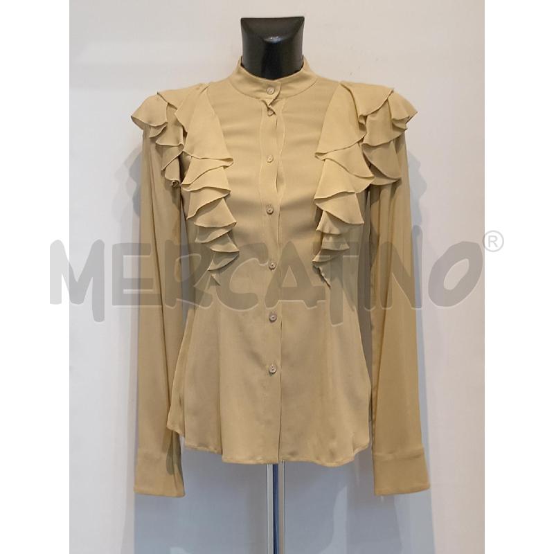 CAMICIA DONNA RED VALENTINO SABBIA CON VOILANT DAVANTI | Mercatino dell'Usato Moncalieri bengasi 1