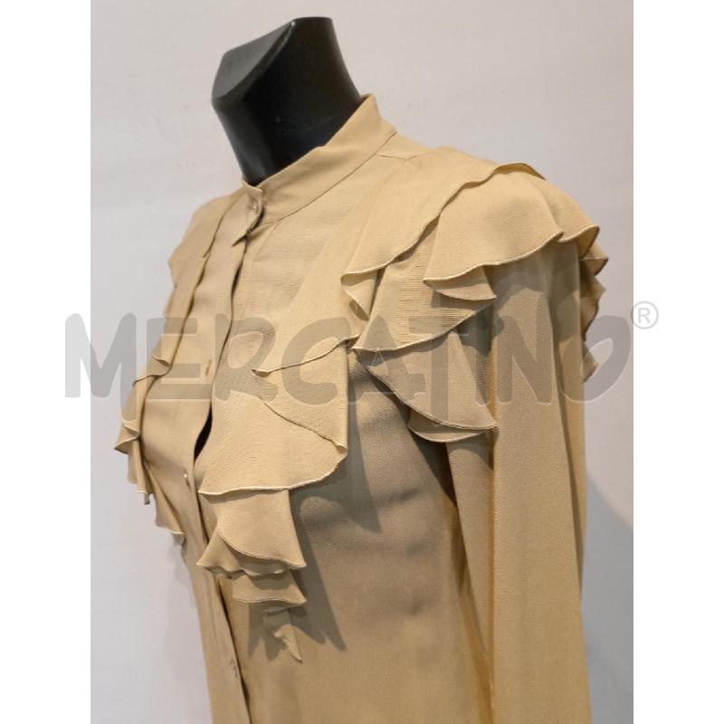 CAMICIA DONNA RED VALENTINO SABBIA CON VOILANT DAVANTI | Mercatino dell'Usato Moncalieri bengasi 3