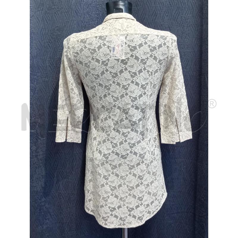 CAMICIA DONNA RENE PIER BEIGE PIZZO  | Mercatino dell'Usato Moncalieri bengasi 2