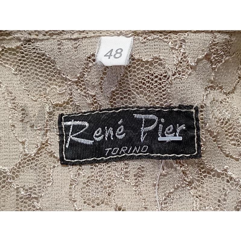 CAMICIA DONNA RENE PIER BEIGE PIZZO  | Mercatino dell'Usato Moncalieri bengasi 5