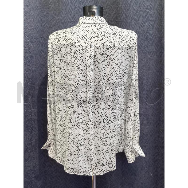 CAMICIA DONNA SPORTMAX BIANCO NERO POIS | Mercatino dell'Usato Moncalieri bengasi 2