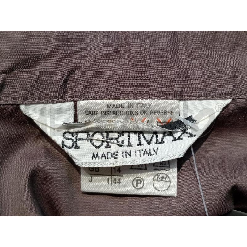 CAMICIA DONNA SPORTMAX VIOLA CON PIEGHETTE DAVANTI | Mercatino dell'Usato Moncalieri bengasi 5