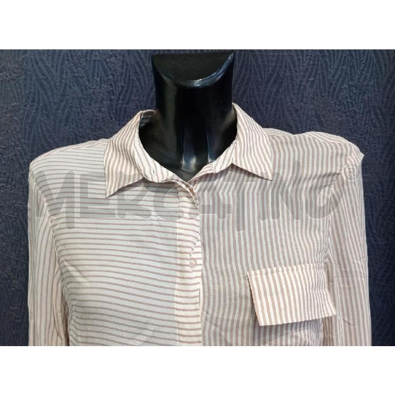 CAMICIA DONNA TER CARACTERE RIGHE BIANCO BEIGE | Mercatino dell'Usato Moncalieri bengasi 4