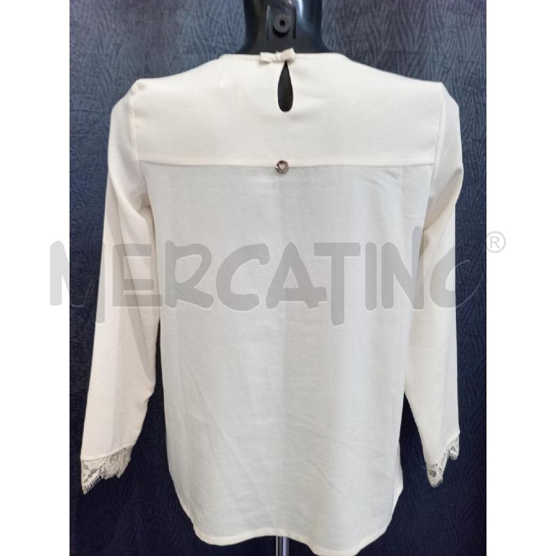 CAMICIA DONNA TWIN SET BEIGE PIZZO COLLO | Mercatino dell'Usato Moncalieri bengasi 2