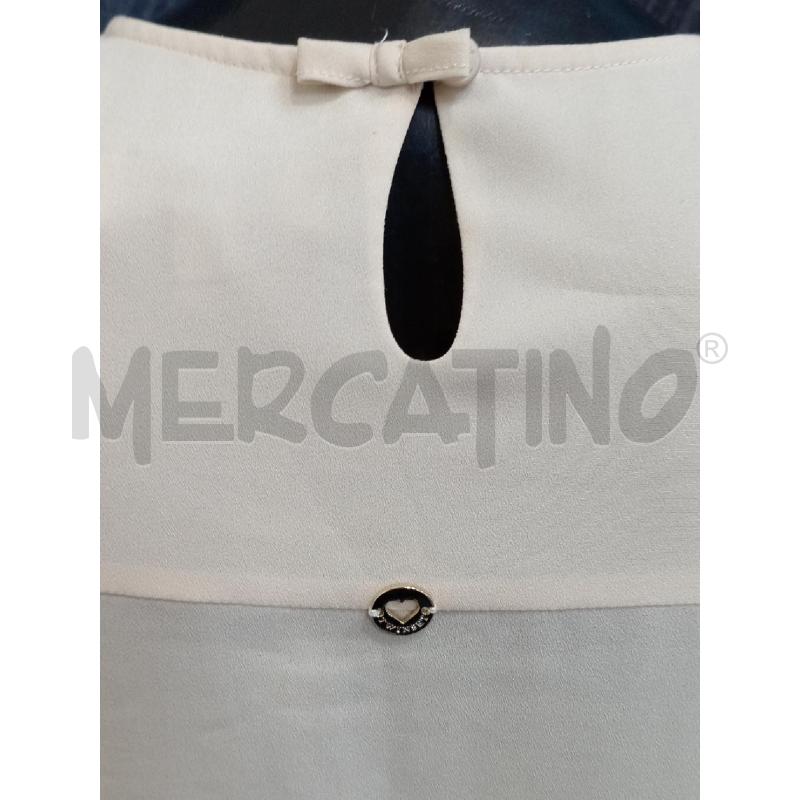 CAMICIA DONNA TWIN SET BEIGE PIZZO COLLO | Mercatino dell'Usato Moncalieri bengasi 3