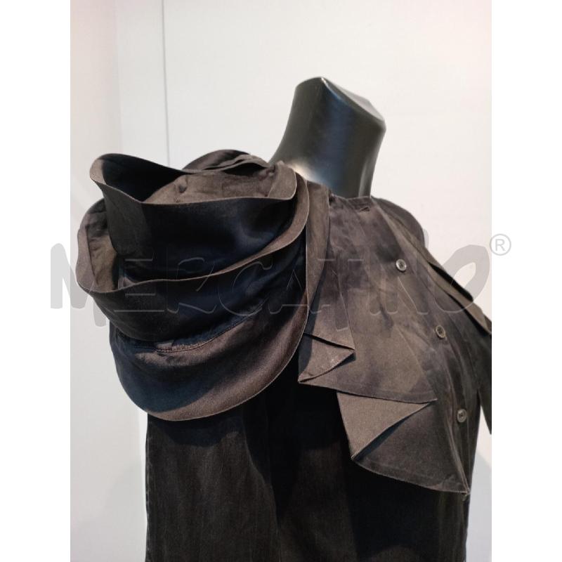 CAMICIA DONNA VICTOR & ROLF NERA CON PIEGHETTE DAVANTI | Mercatino dell'Usato Moncalieri bengasi 3