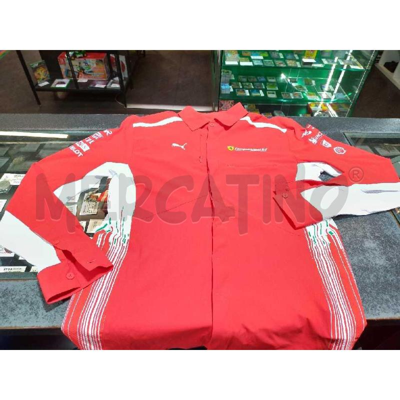 CAMICIA SPORTIVA SCUDERIA FERRARI COMPETIZIONI GT PUMA TG M | Mercatino dell'Usato Moncalieri bengasi 1