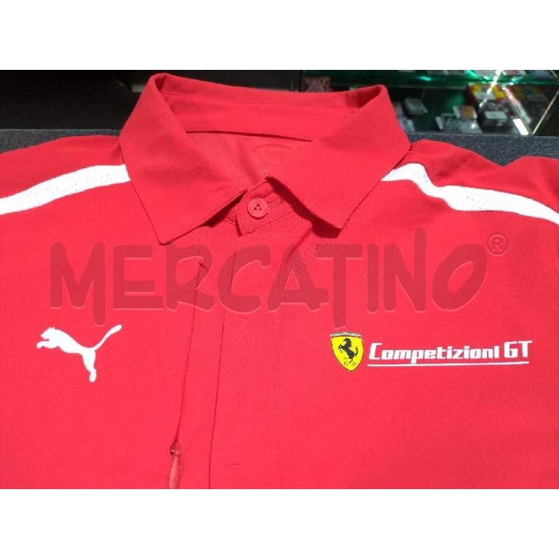 CAMICIA SPORTIVA SCUDERIA FERRARI COMPETIZIONI GT PUMA TG M | Mercatino dell'Usato Moncalieri bengasi 2