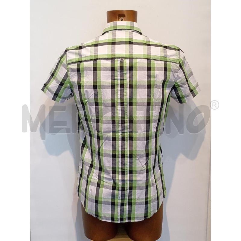 CAMICIA UOMO ANTONY MORATOM MEZZA MANICA VERDE A QUADRI  | Mercatino dell'Usato Moncalieri bengasi 2