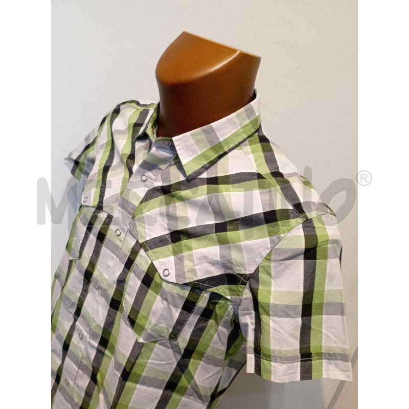 CAMICIA UOMO ANTONY MORATOM MEZZA MANICA VERDE A QUADRI  | Mercatino dell'Usato Moncalieri bengasi 3