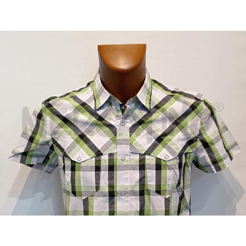 CAMICIA UOMO ANTONY MORATOM MEZZA MANICA VERDE A QUADRI  | Mercatino dell'Usato Moncalieri bengasi 4