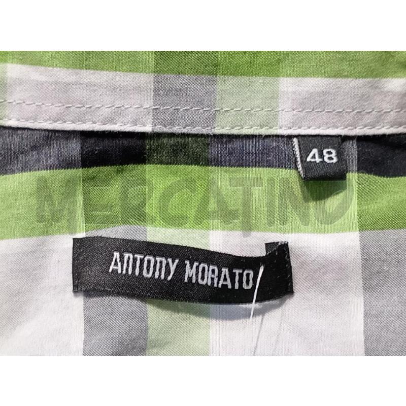 CAMICIA UOMO ANTONY MORATOM MEZZA MANICA VERDE A QUADRI  | Mercatino dell'Usato Moncalieri bengasi 5