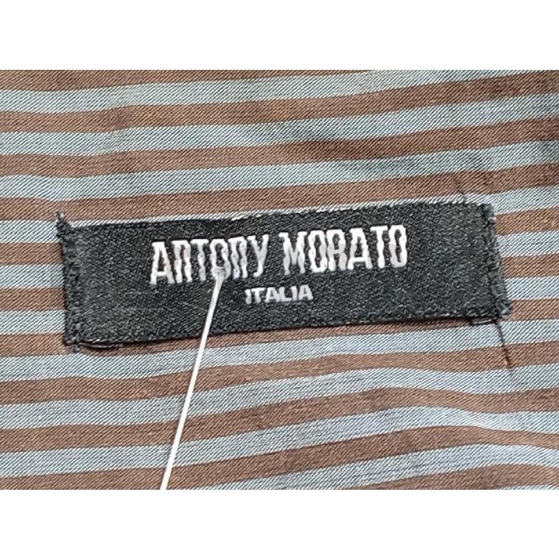CAMICIA UOMO ANTONY MORATO RIGHE GRIGIO MARRONI | Mercatino dell'Usato Moncalieri bengasi 5