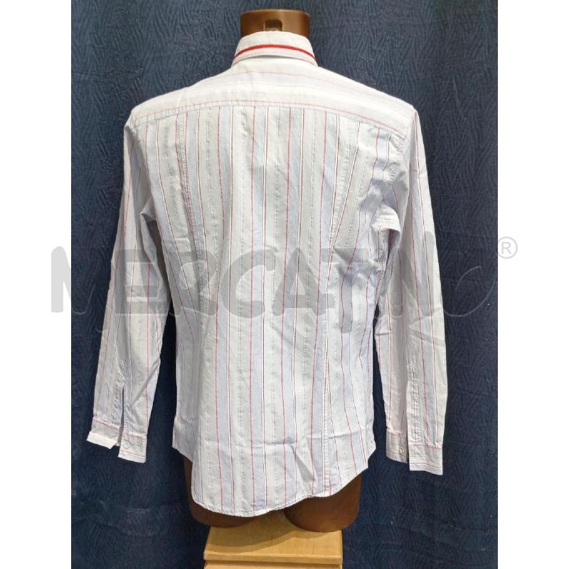 CAMICIA UOMO ARMANI JEANS GRIGIA RIGHE | Mercatino dell'Usato Moncalieri bengasi 2
