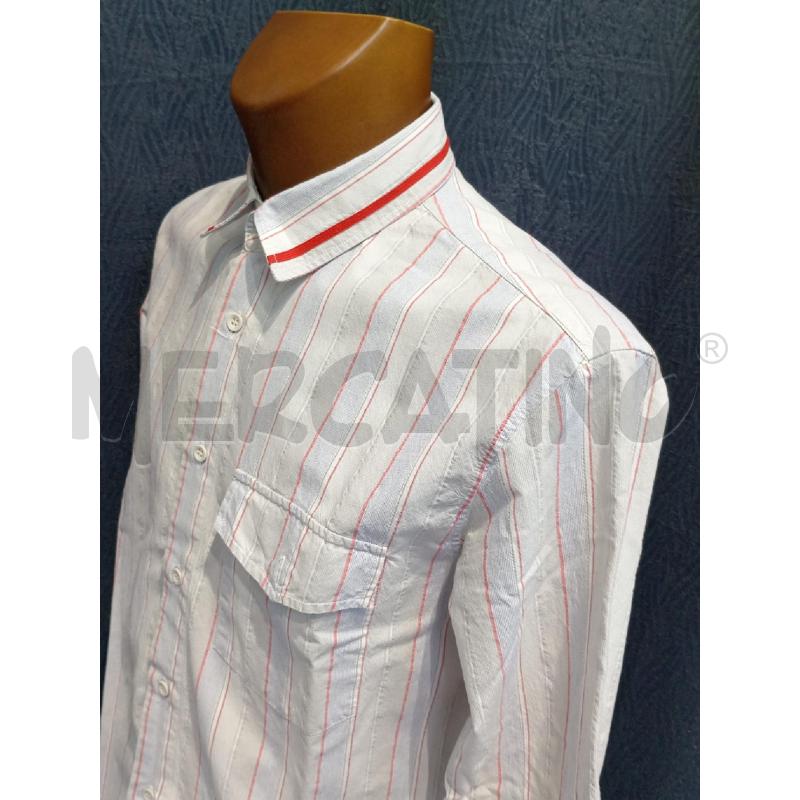 CAMICIA UOMO ARMANI JEANS GRIGIA RIGHE | Mercatino dell'Usato Moncalieri bengasi 3