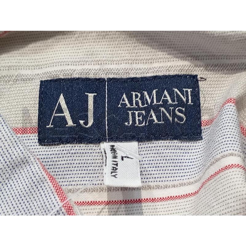 CAMICIA UOMO ARMANI JEANS GRIGIA RIGHE | Mercatino dell'Usato Moncalieri bengasi 5