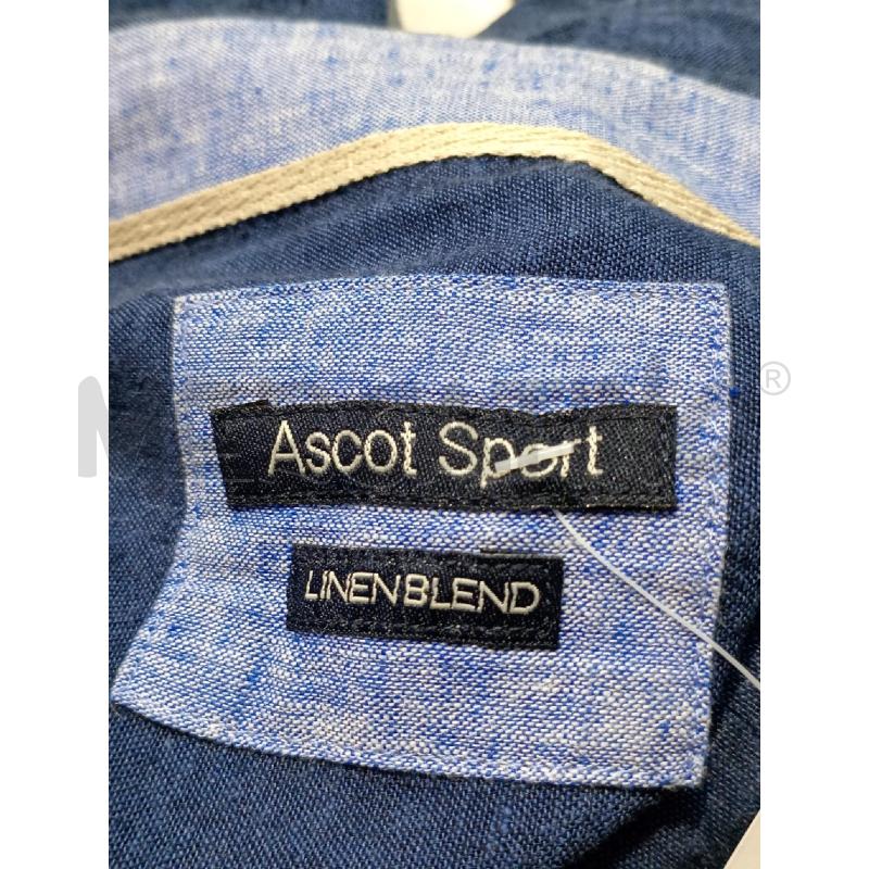 CAMICIA UOMO ASCOTT LINO BLU | Mercatino dell'Usato Moncalieri bengasi 4