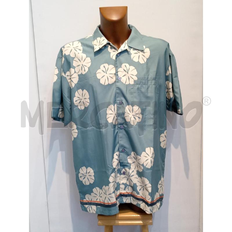 CAMICIA UOMO BILLABONG AZZURRO CON FOGLIE | Mercatino dell'Usato Moncalieri bengasi 1