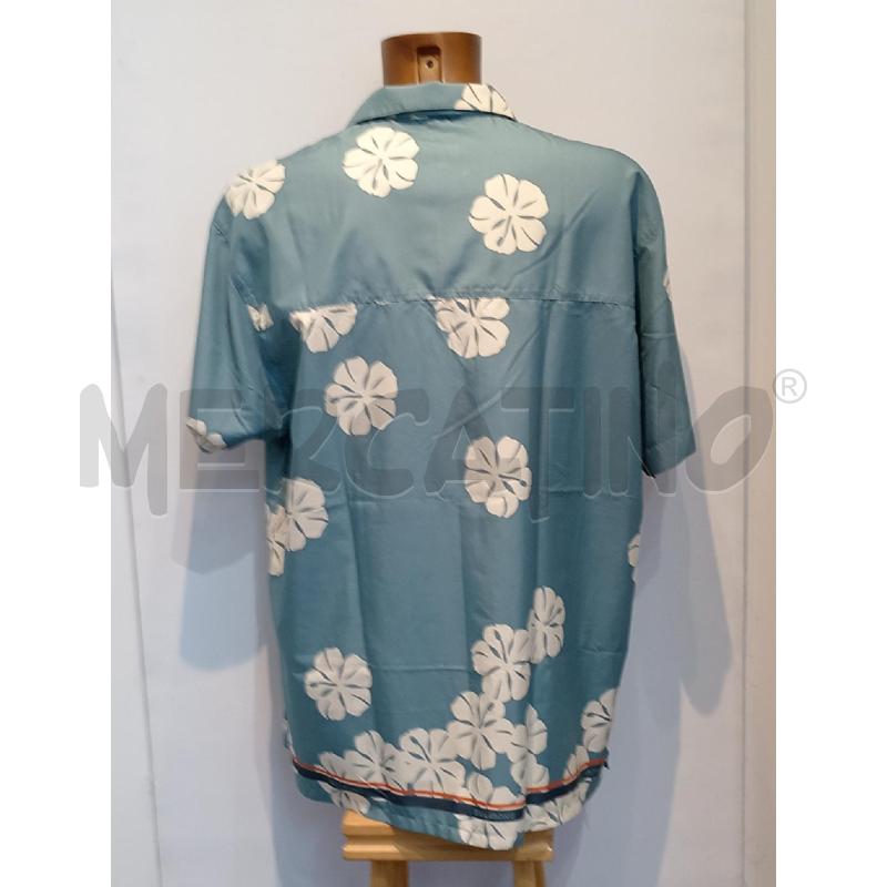 CAMICIA UOMO BILLABONG AZZURRO CON FOGLIE | Mercatino dell'Usato Moncalieri bengasi 2