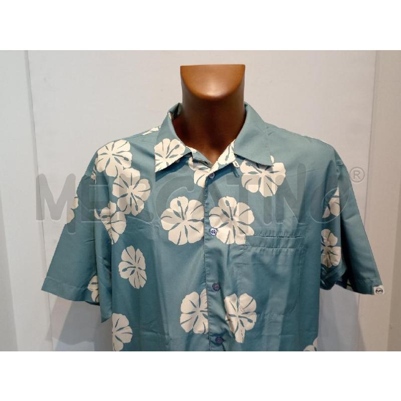 CAMICIA UOMO BILLABONG AZZURRO CON FOGLIE | Mercatino dell'Usato Moncalieri bengasi 4