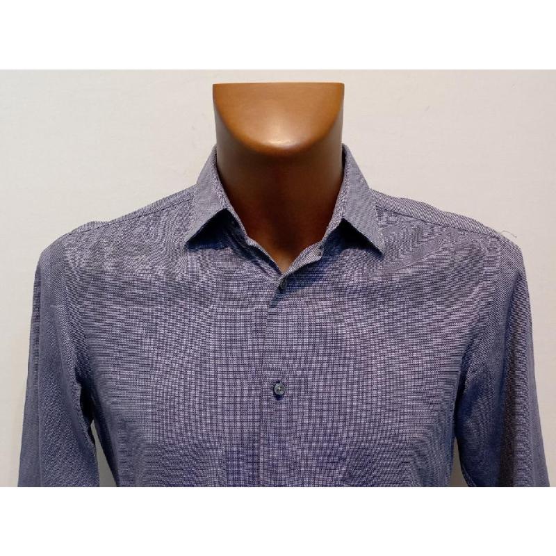 CAMICIA UOMO BOSS BLU PUNTINI | Mercatino dell'Usato Moncalieri bengasi 3
