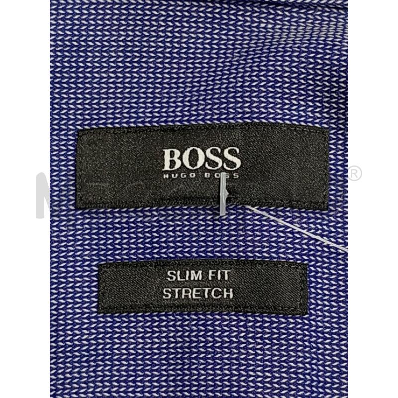 CAMICIA UOMO BOSS BLU PUNTINI | Mercatino dell'Usato Moncalieri bengasi 5