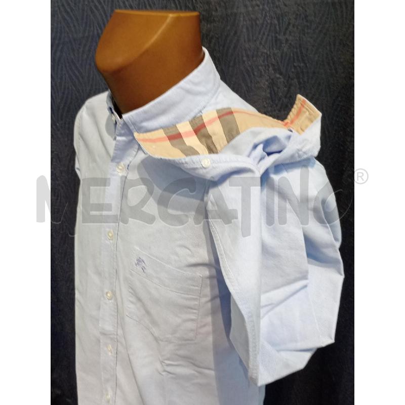 CAMICIA UOMO BURBERRY AZZURRA  | Mercatino dell'Usato Moncalieri bengasi 3