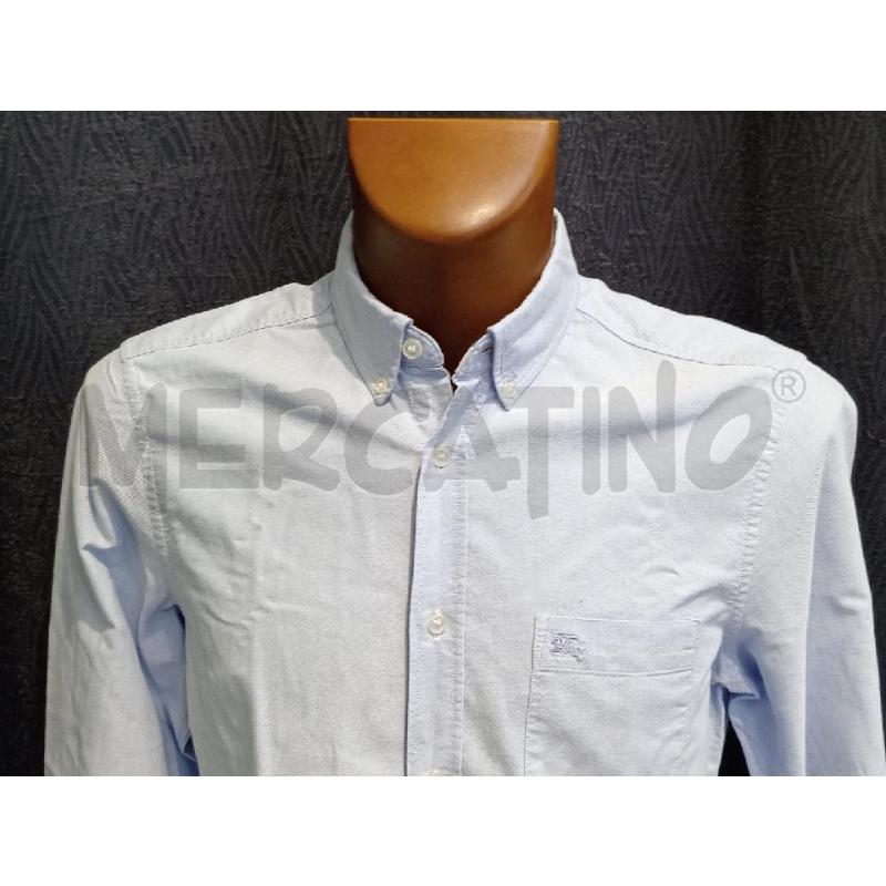 CAMICIA UOMO BURBERRY AZZURRA  | Mercatino dell'Usato Moncalieri bengasi 4