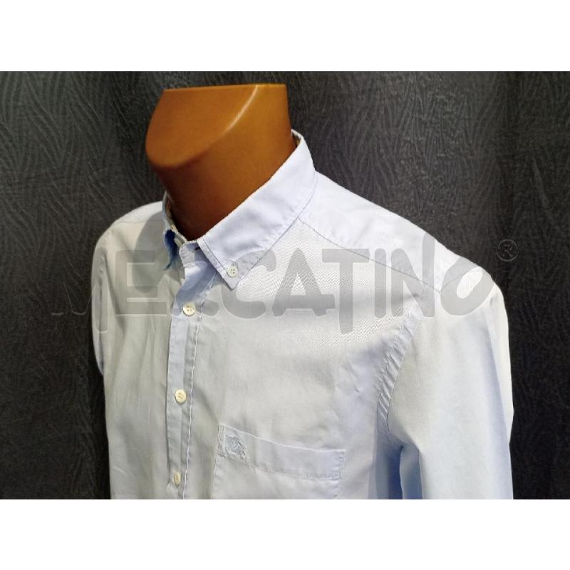CAMICIA UOMO BURBERRY AZZURRA | Mercatino dell'Usato Moncalieri bengasi 3