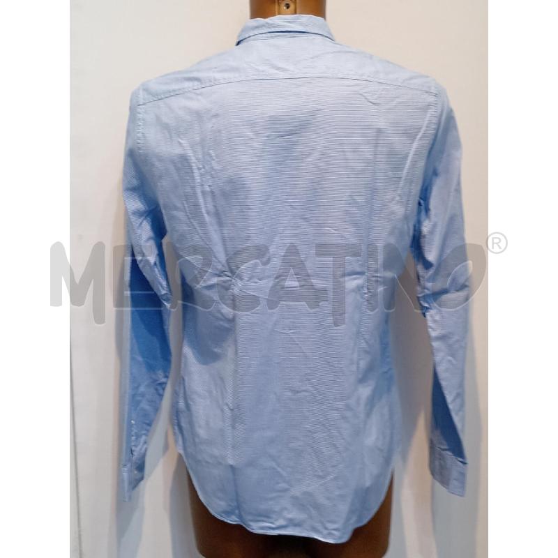 CAMICIA UOMO BURBERRY A QUADRATINI AZZURRO E BIANCO  | Mercatino dell'Usato Moncalieri bengasi 2