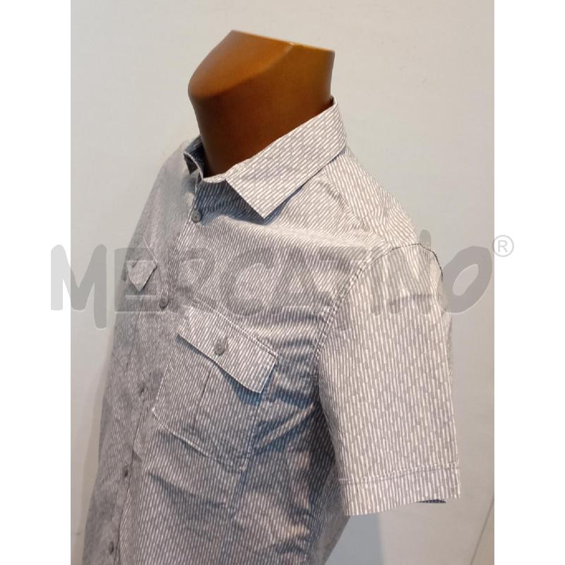 CAMICIA UOMO CALVIN KLEIN MANICA CORTA GRIGIA | Mercatino dell'Usato Moncalieri bengasi 3