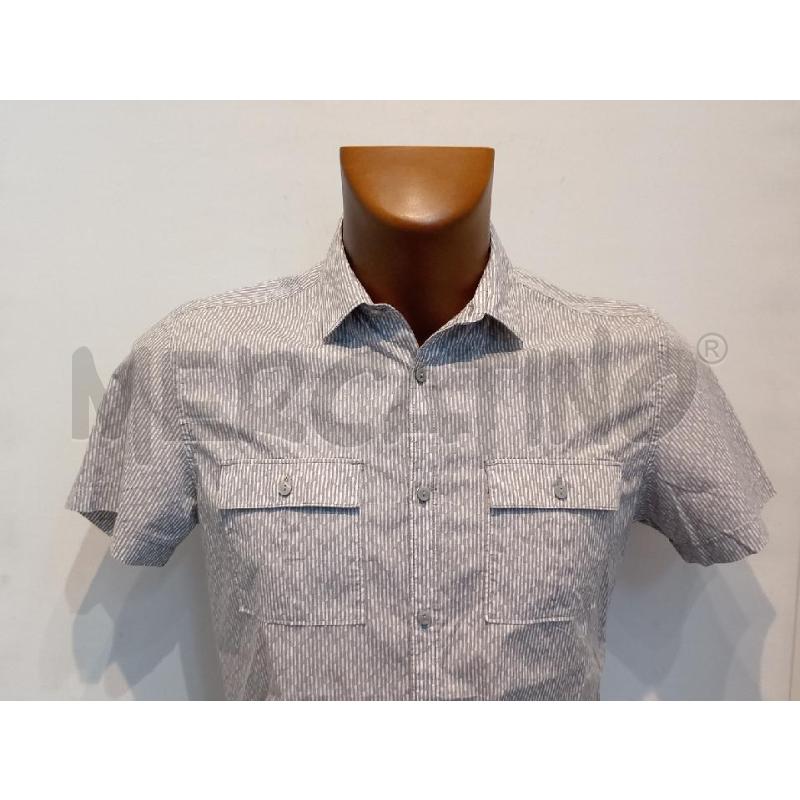 CAMICIA UOMO CALVIN KLEIN MANICA CORTA GRIGIA | Mercatino dell'Usato Moncalieri bengasi 4
