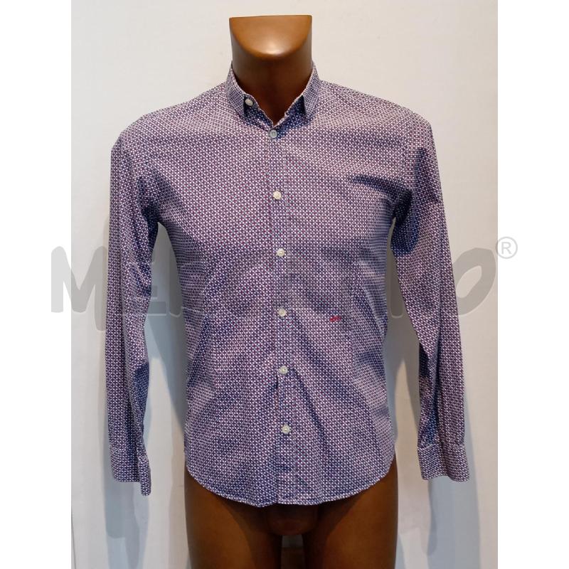 CAMICIA UOMO DAVID NAMAN BLU E ROSSA CERCIETTI  | Mercatino dell'Usato Moncalieri bengasi 1