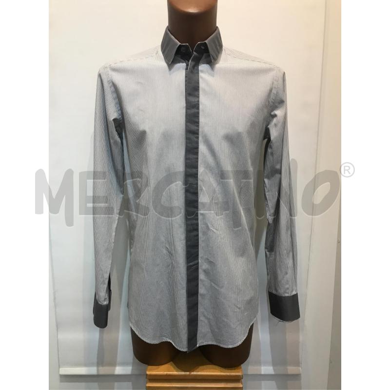 CAMICIA UOMO DOLCE GABBANA GRIGIO RIGHE | Mercatino dell'Usato Moncalieri bengasi 1