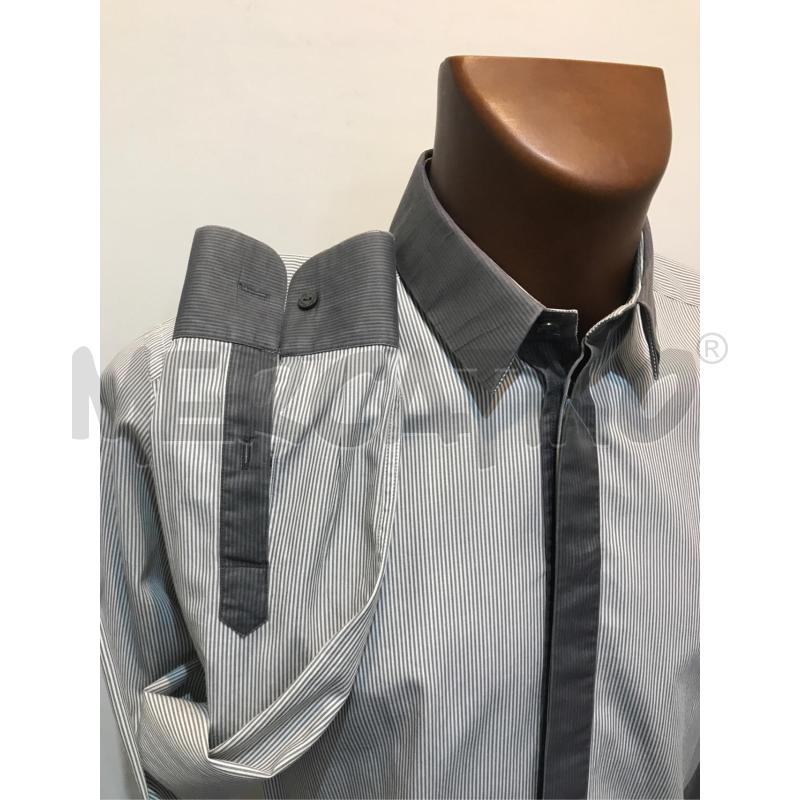 CAMICIA UOMO DOLCE GABBANA GRIGIO RIGHE | Mercatino dell'Usato Moncalieri bengasi 3