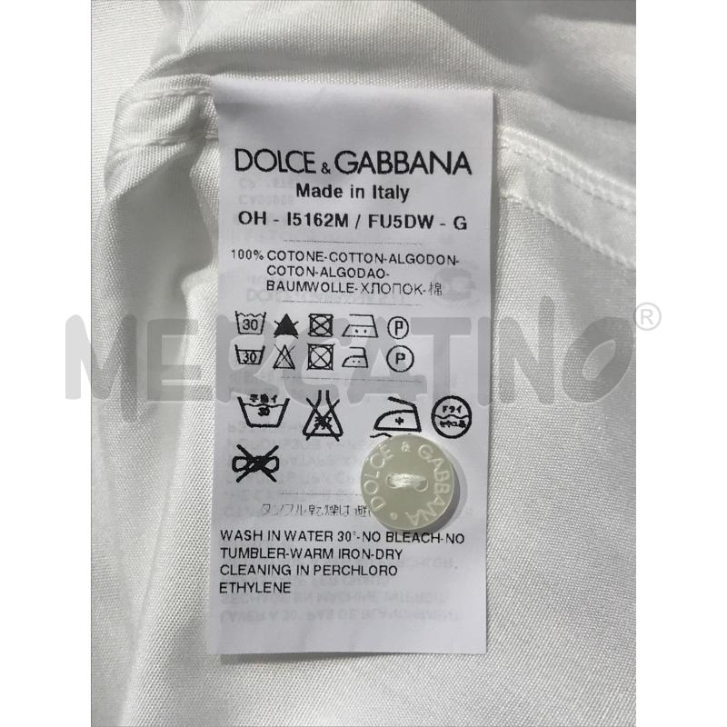 CAMICIA UOMO DOLCE & GABBANA BIANC1 | Mercatino dell'Usato Moncalieri bengasi 4