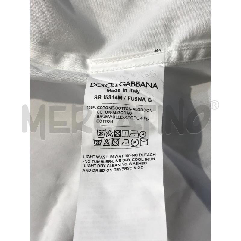 CAMICIA UOMO DOLCE & GABBANA BIANCA | Mercatino dell'Usato Moncalieri bengasi 4