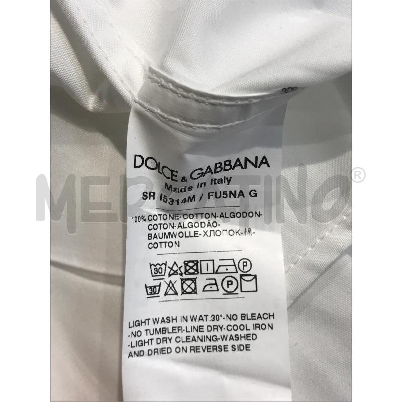 CAMICIA UOMO DOLCE & GABBANA BIANCA | Mercatino dell'Usato Moncalieri bengasi 4