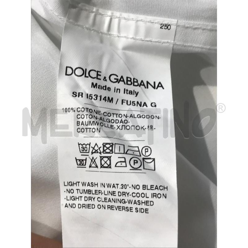 CAMICIA UOMO DOLCE & GABBANA BIANCA | Mercatino dell'Usato Moncalieri bengasi 4