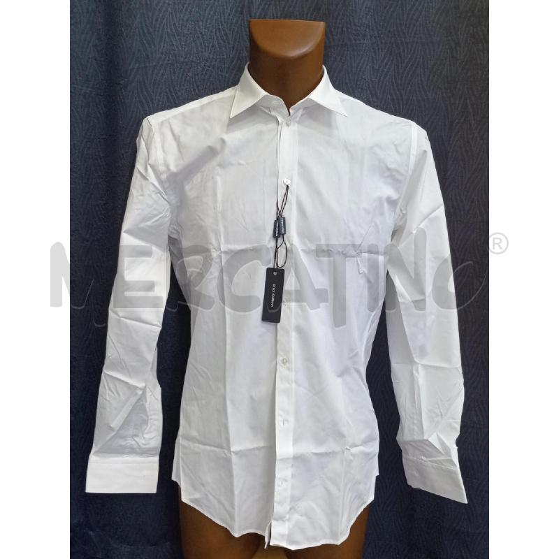 CAMICIA UOMO DOLCE & GABBANA BIANCA 1 | Mercatino dell'Usato Moncalieri bengasi 1