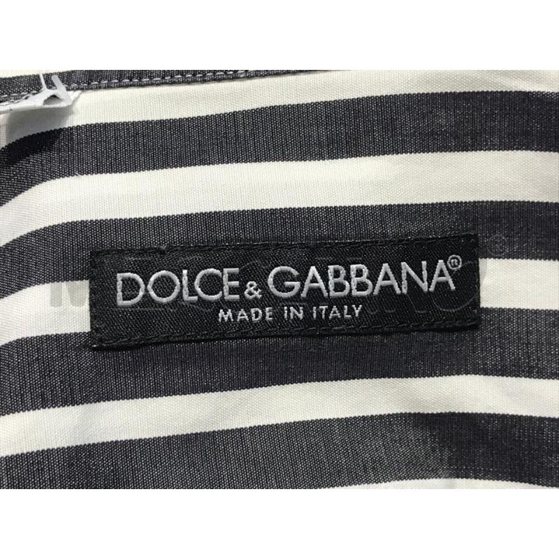 CAMICIA UOMO DOLCE & GABBANA BIANCO NERA RIGHE | Mercatino dell'Usato Moncalieri bengasi 4